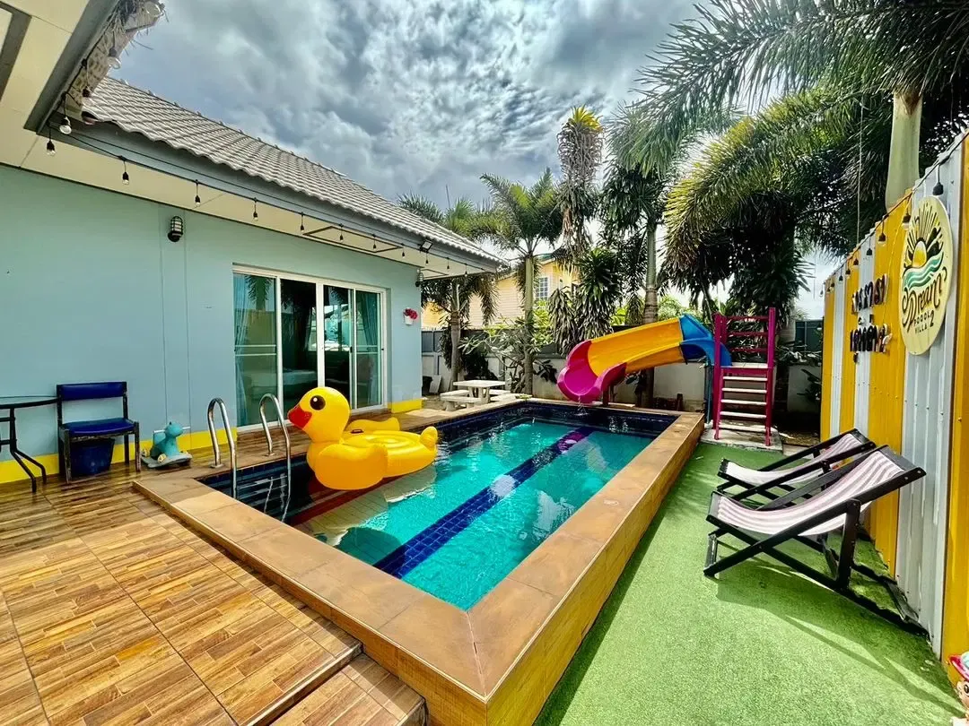Dream pool villa 2 พูลวิลล่าราคาถูก