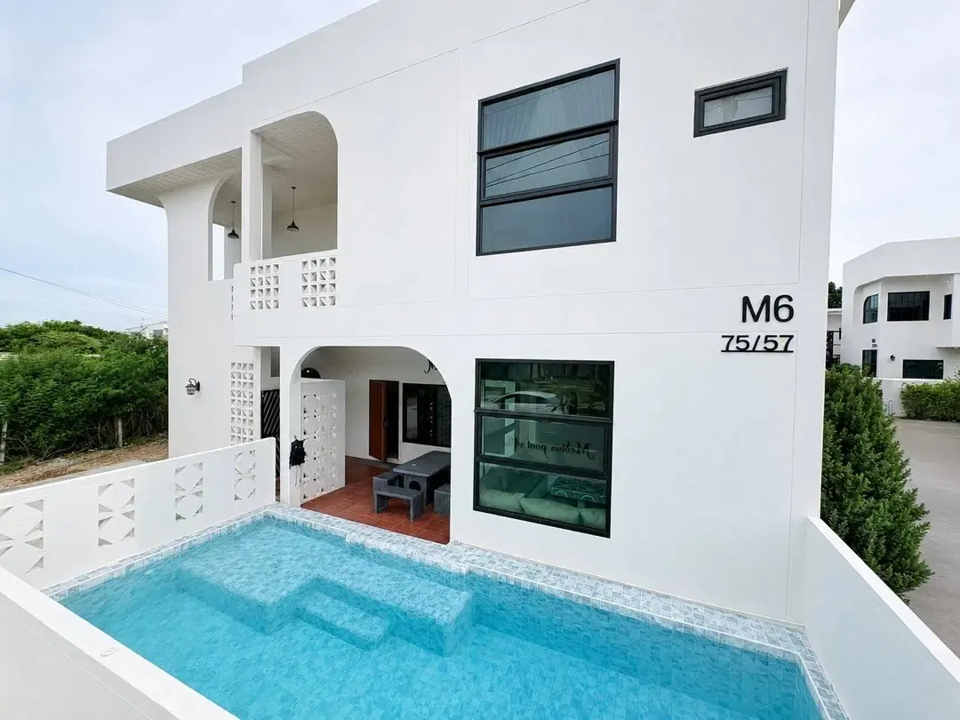 Medina Pool villa M6 พูลวิลล่าบางแสน